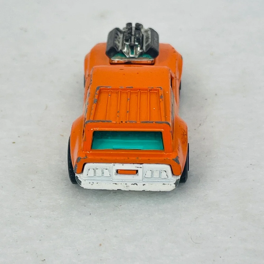 Vtg 1975 Matchbox Superfast No 34 Vantastic Orange Diecast Car Lesney England